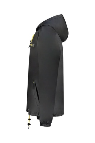 Veste à capuche - Blanc, noir et vert