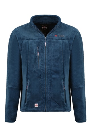 Veste polaire Uploadeak - Blanc, rouge et bleu