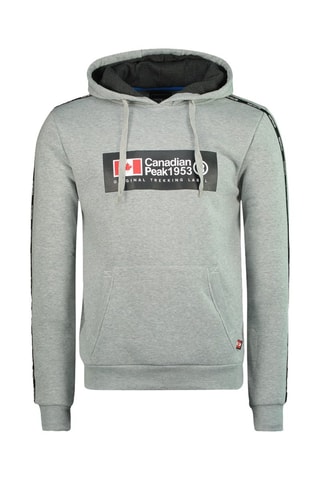Sweat à capuche Gathleak - Blanc, noir, rouge et gris