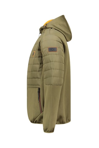 Veste Softshell Tenniseak - Orange et vert