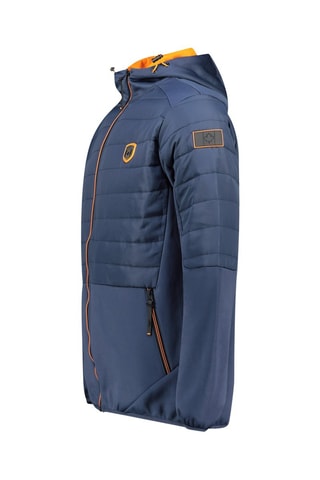Veste Softshell Tenniseak - Bleu, noir et orange