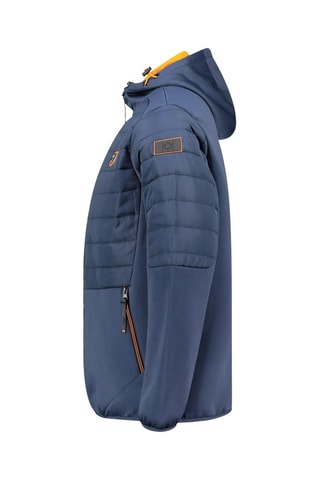 Veste Softshell Tenniseak - Bleu, noir et orange