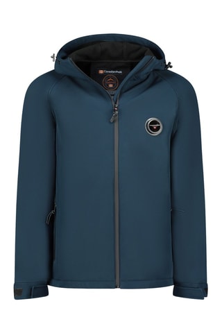 Veste Softshell Tamigoglasseak - Bleu et noir