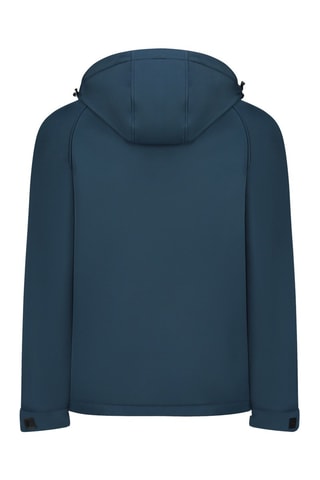 Veste Softshell Tamigoglasseak - Bleu et noir