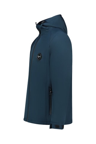 Veste Softshell Tamigoglasseak - Bleu et noir