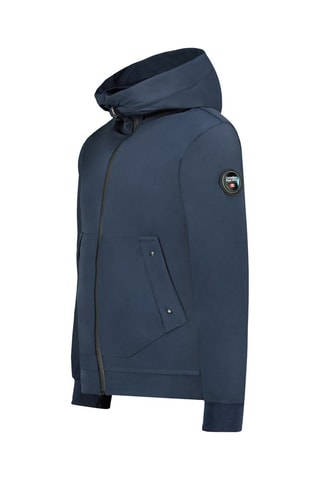 Veste à capuche - Bleu