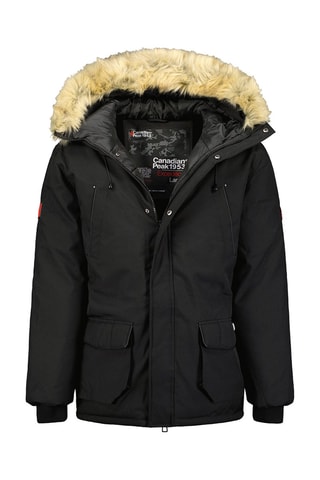 Parka à capuche Claudeak - Noir