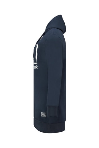 Robe sweat à capuche - Bleu