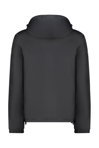 Veste à capuche - Rouge, blanc et noir