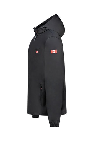 Veste à capuche - Rouge, blanc et noir
