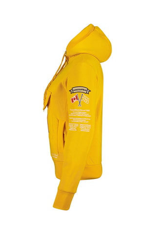 Sweat à capuche Gyrelle - Jaune