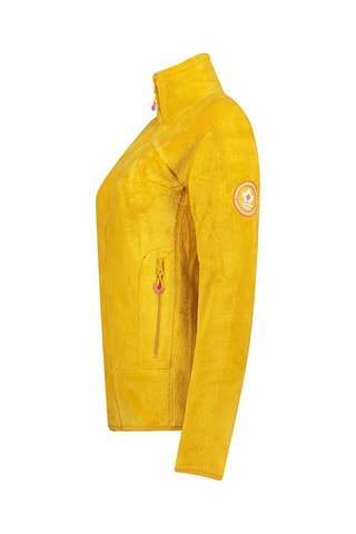 Veste polaire Udilas - Blanc, jaune et rose
