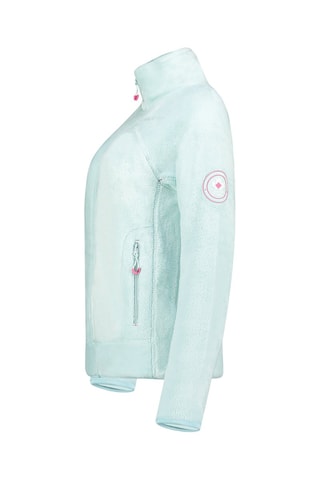 Veste polaire Udilas - Blanc, bleu et rose