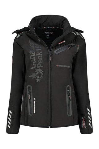 Veste à capuche Softshell Reineak - Noir