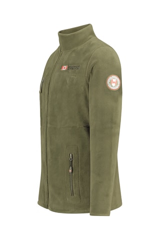 Veste polaire Uploadeak - Vert foncé