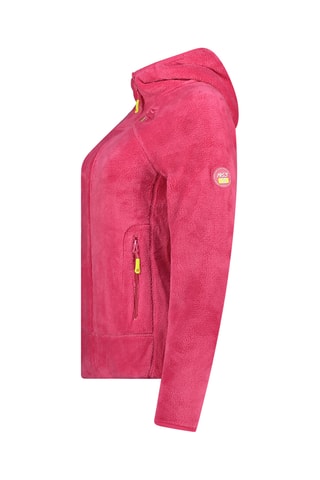 Sweat polaire à capuche - Rose