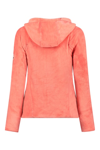 Sweat polaire à capuche - Rose