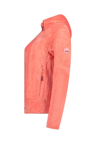 Sweat polaire à capuche - Rose