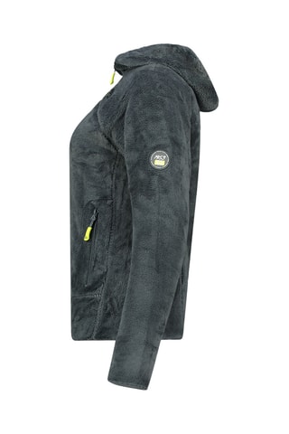 Sweat polaire à capuche - Gris foncé