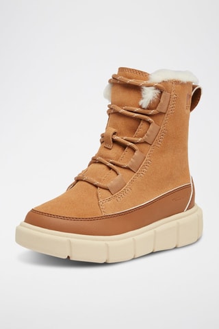 Bottines fourrés en cuir Childrens Sorel Explorer™ III - Marron