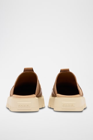Zuecos de nobuk con plataforma Rein CB™ - Marrón