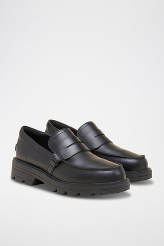 Mocasines de piel Revel Ave™ - Negro