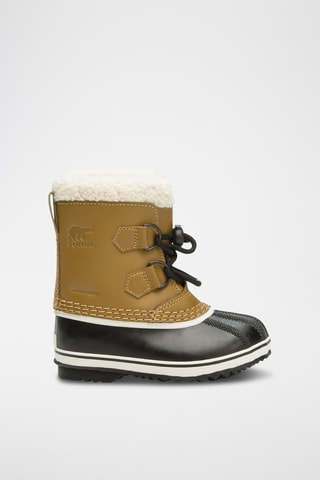Bottines fourrées en cuir Yoot Pac™ - Camel
