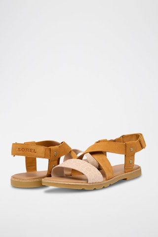 Sandalias de nobuk Ella™ III - Rojo
