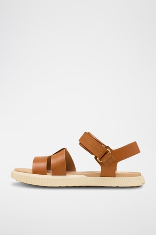 Sanadlias de piel Ona Ave™ - Marrón