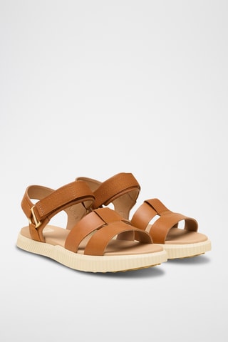 Sanadlias de piel Ona Ave™ - Marrón