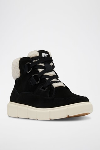 Botines forrados de nobuk Sorel Explorer™ III - Negro