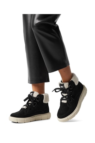Botines forrados de nobuk Sorel Explorer™ III - Negro