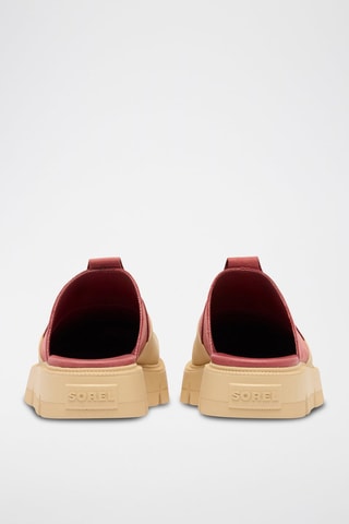 Zuecos de nobuk Rein CB™ Clog - Beige y rojo