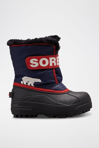 Après-ski fourrés Commander™ - Bleu marine et noir