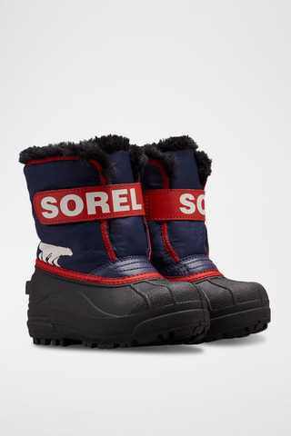 Après-ski fourrés Commander™ - Bleu marine et noir