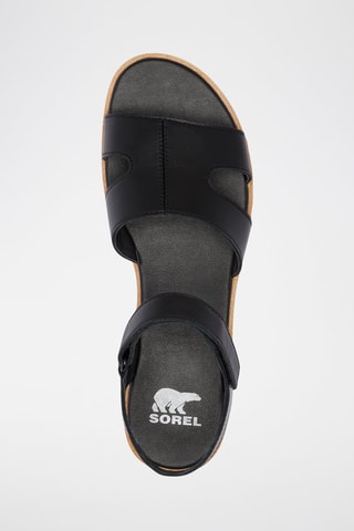 Sandalias de piel Ella™ III - Negro