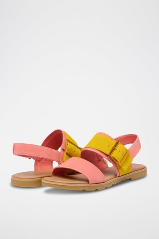 Sandalias de nobuk Ella™ III - Rojo