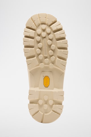 Zuecos de piel con plataforma Daystorm™ Clog - Beige