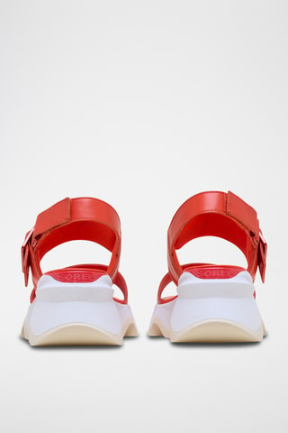 Sanadlias de piel con plataforma Kinetic™ Impact - Naranja