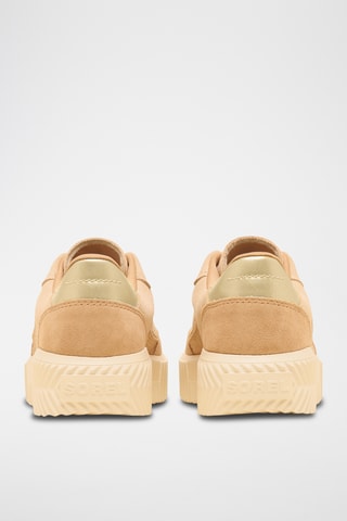 Zapatillas de piel con plataforma Ona Ave™ - Beige