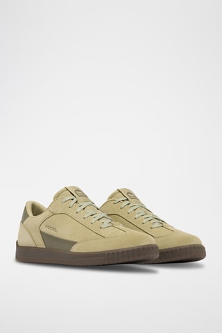 Zapatillas de piel vuelta Ona™ Drift - Beige