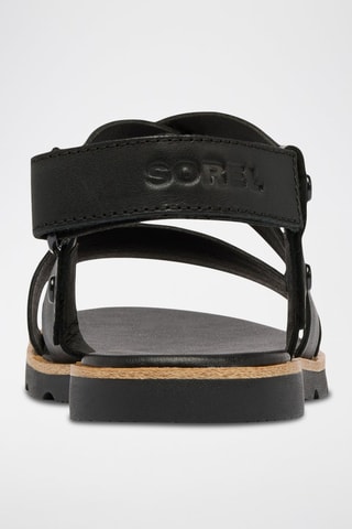 Sandalias de piel Ella™ III - Negro