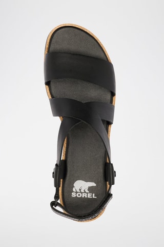 Sandalias de piel Ella™ III - Negro