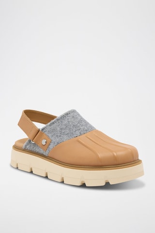 Zuecos de piel Rein Cb™ - Marrón