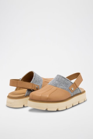 Zuecos de piel Rein Cb™ - Marrón