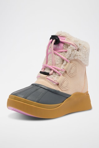 Bottines fourrée en cuir Youth Out N About™ IV Chillz Wp - Rouge