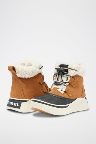 Bottines fourrés en cuir Youth Out N About™ Iv Chillz WP - Marron