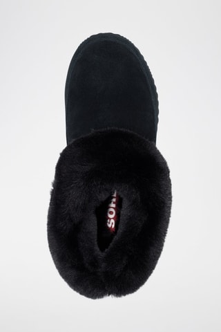 Slippers forrados de nobuk Sorel Go™ - Negro