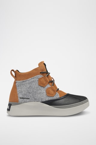 Botines de piel Out N About™ - Marrón, negro y gris