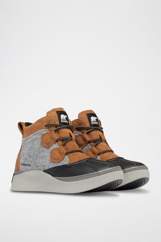 Botines de piel Out N About™ - Marrón, negro y gris